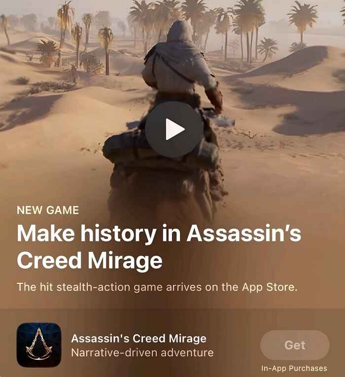 Assassin's Creed Mirage Launches on Apple Devices (iPhone & iPad)