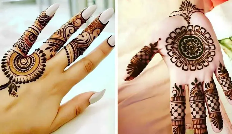 Inspiring Simple Mehndi Design Photos