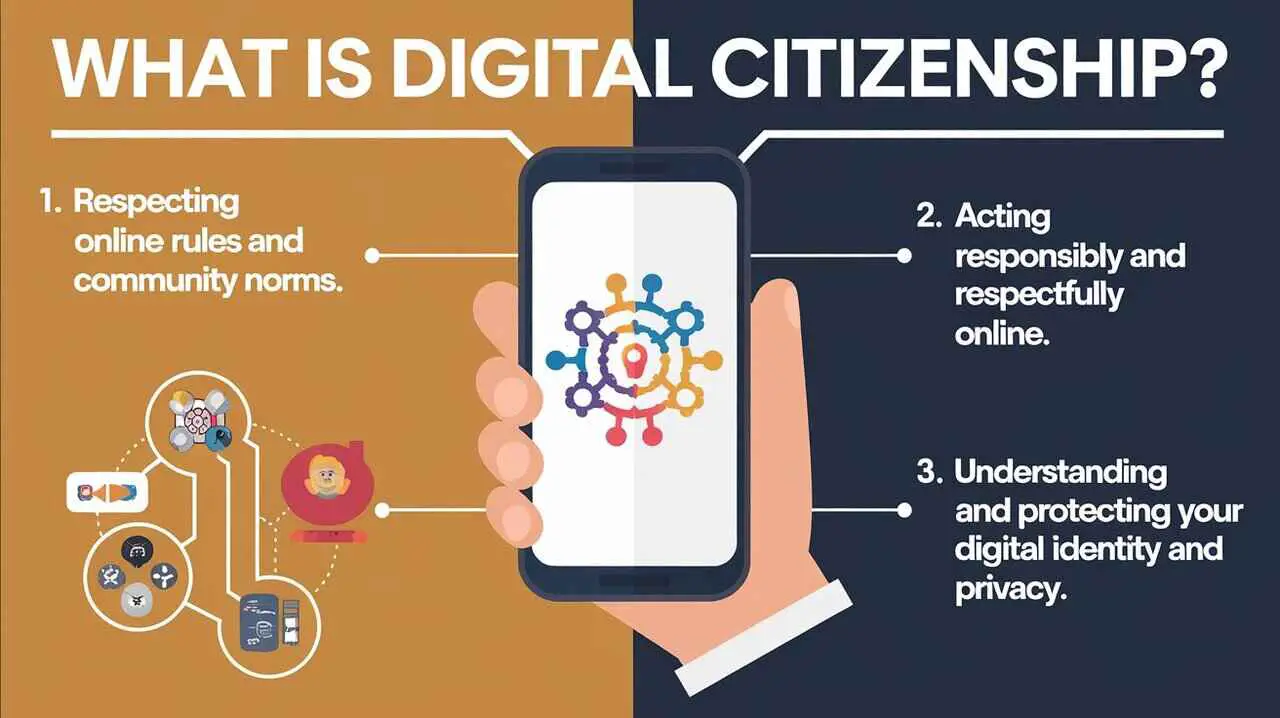 What is digital citizenship? Explore the key principles and practices that make up responsible online behavior.