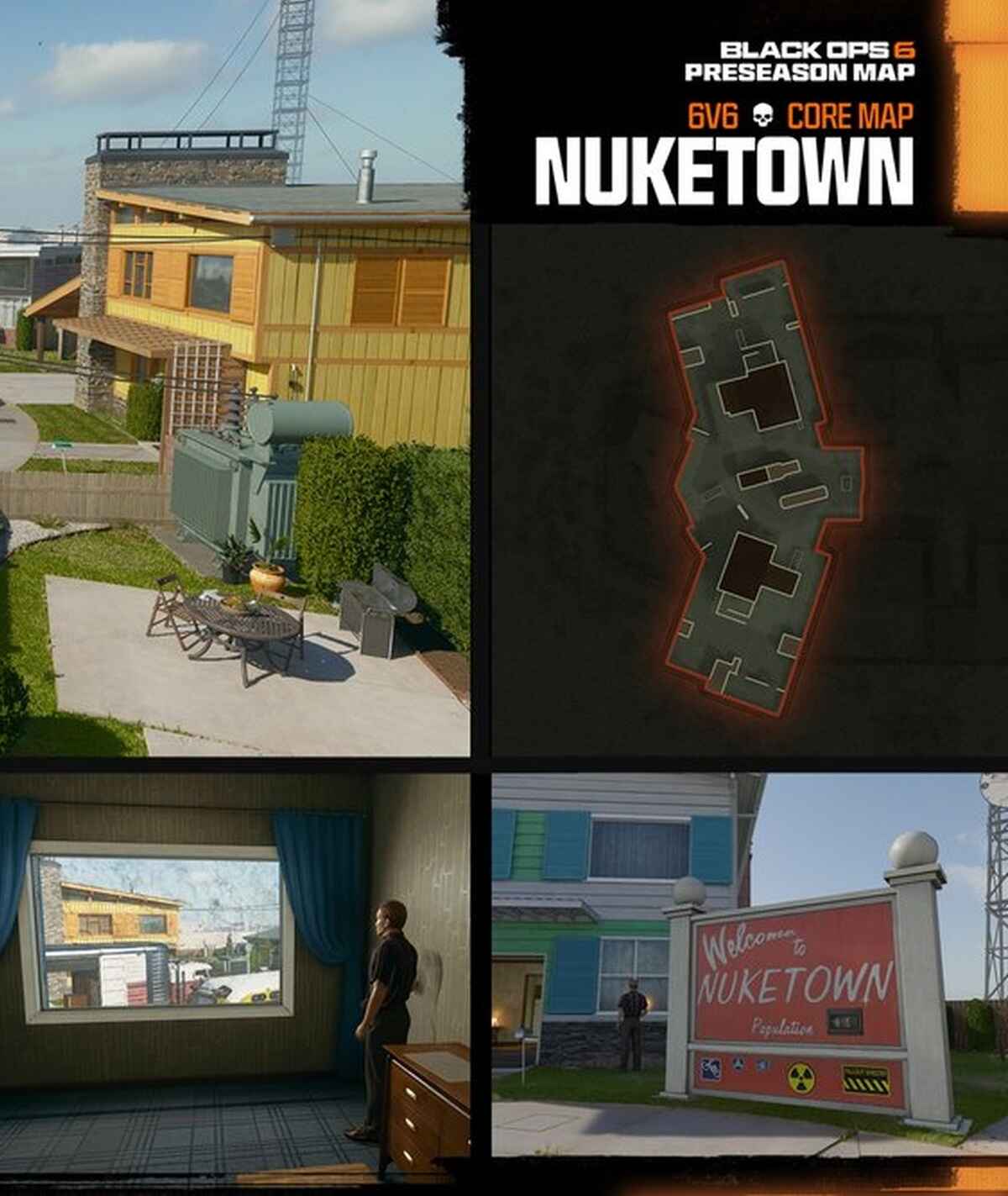 New Photos of COD Black Ops 6 Nuketown Map Released