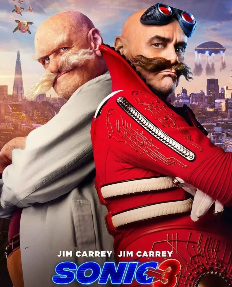 Jim Carrey's Iconic Role Reprised in Sonic the Hedgehog 3 Movie. Checkout new poster of Ivo Robotnik and Gerald Robotnik.